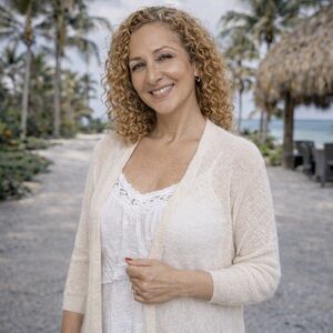 Elegant Cream Women's Sweater